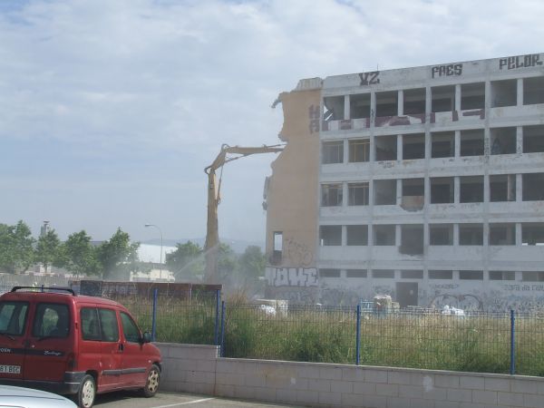 » Se inician las tareas de derribo del edificio Flex