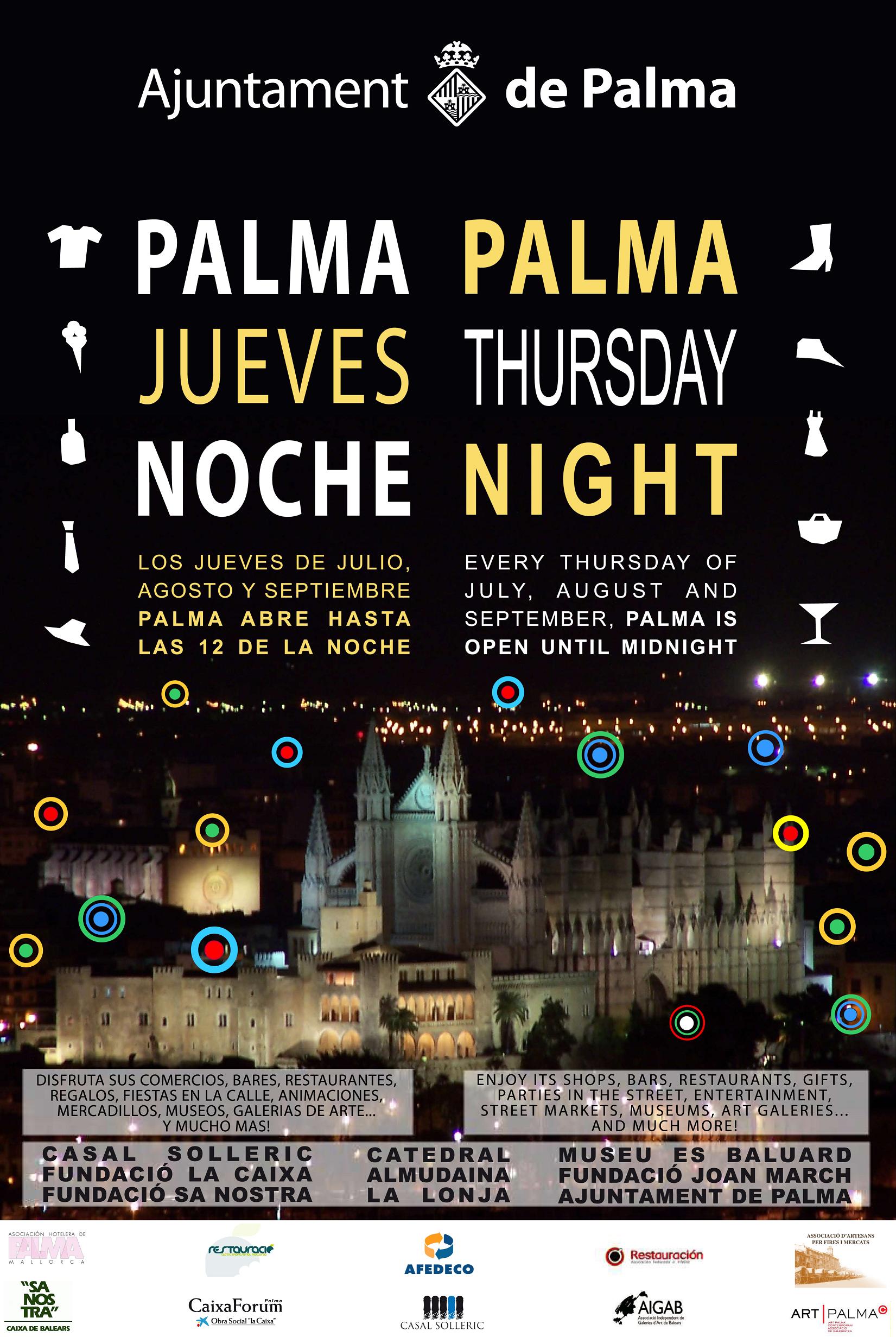 Palma Jueves Noche se consolida como revitalitzadora de la ciudad 