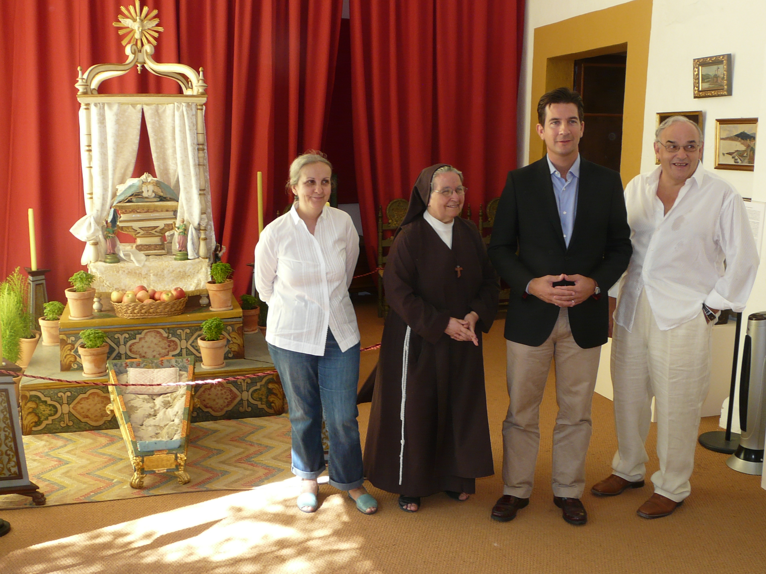 Presentación de la Mostra de la Mare de Déu d'Agost en el Monasterio de la Purísima Concepción de Palma