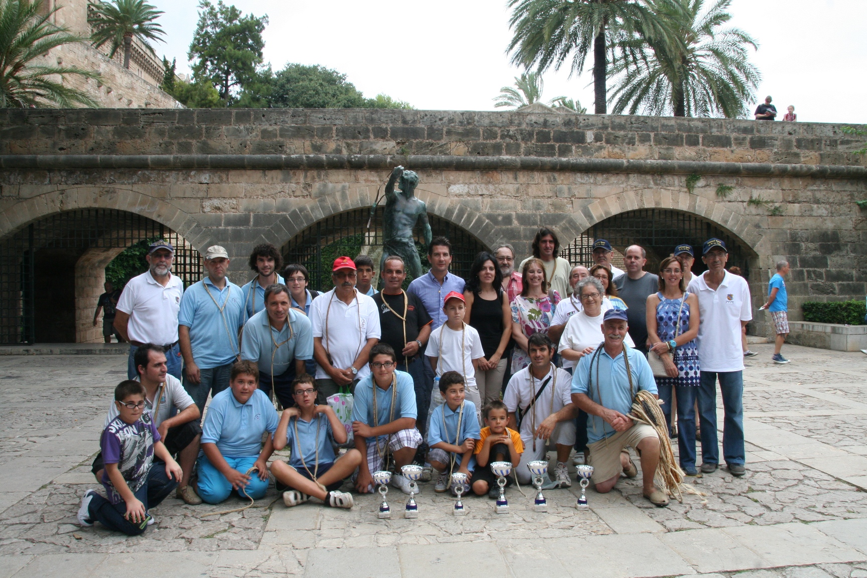 Sa Pobla s'imposa al I Premi Ciutat de Palma de Tir de Fona celebrat aquest matí al Parc de la Mar