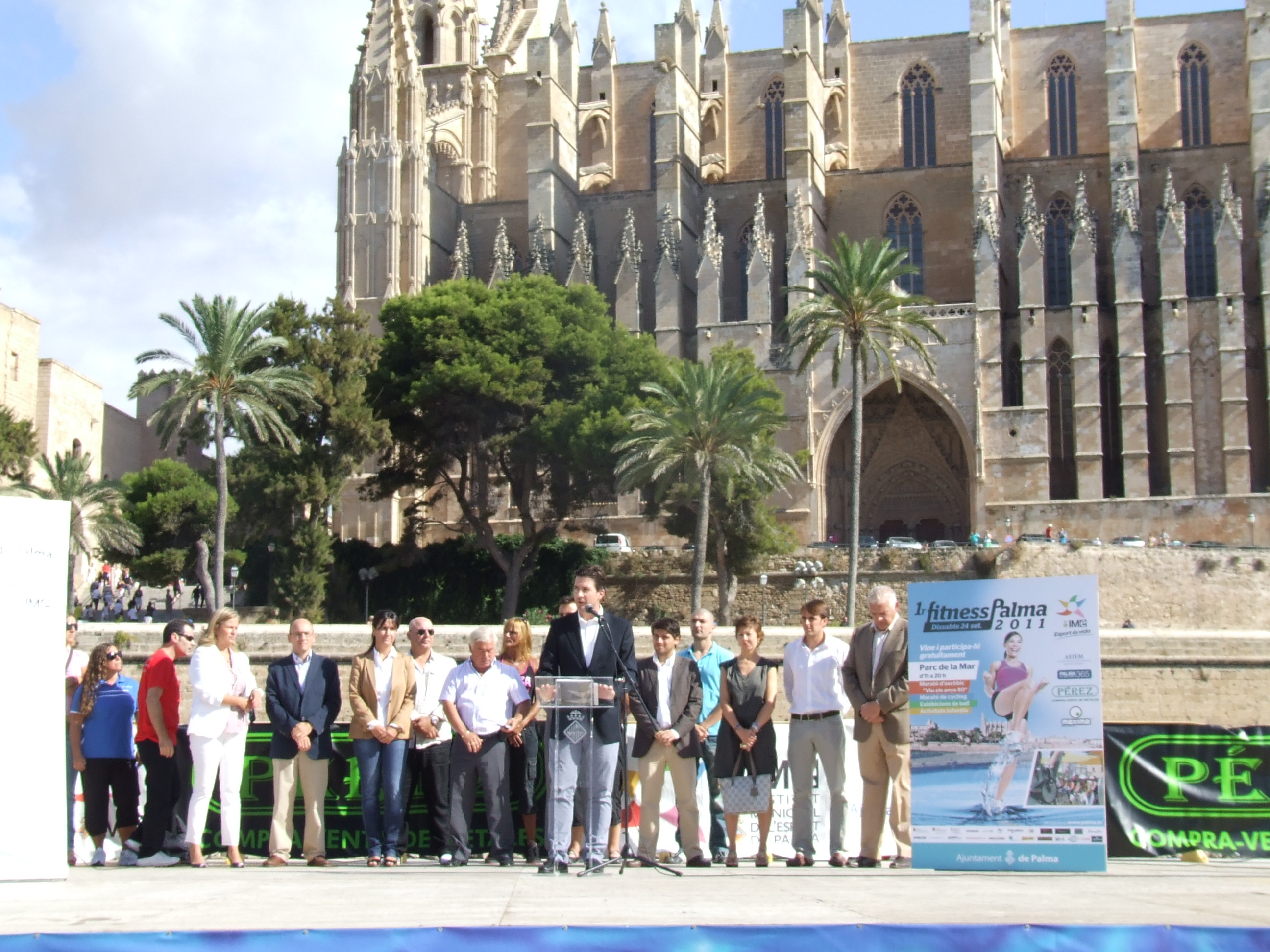 Cort anima als ciutadans a participar al 1r Fitness Palma 2011