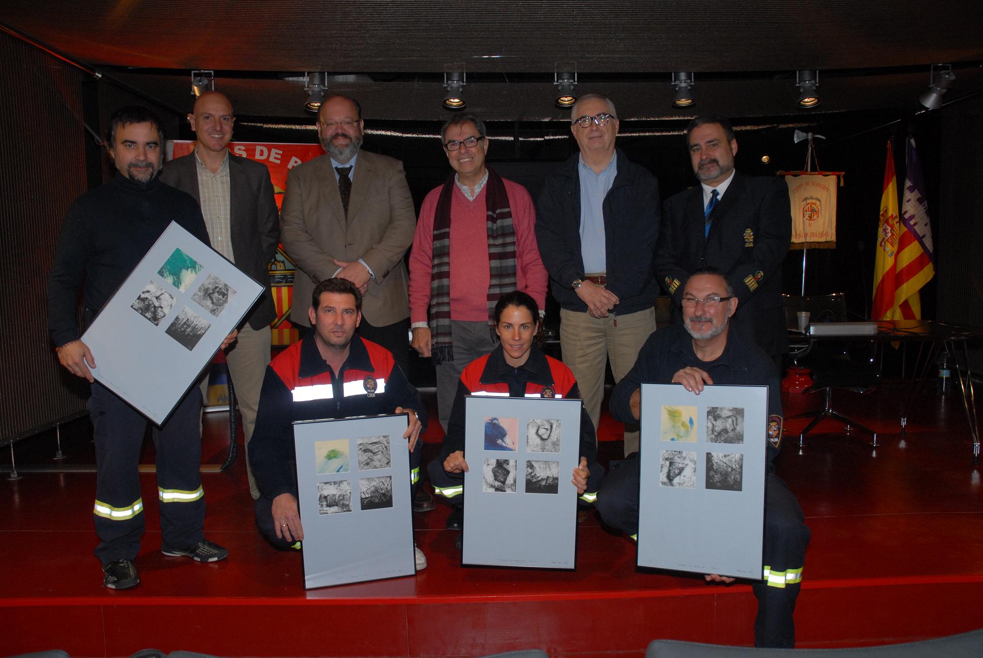 La ONG Mallorca Sense Fam  agradece la labor realizada por los bomberos de Palma