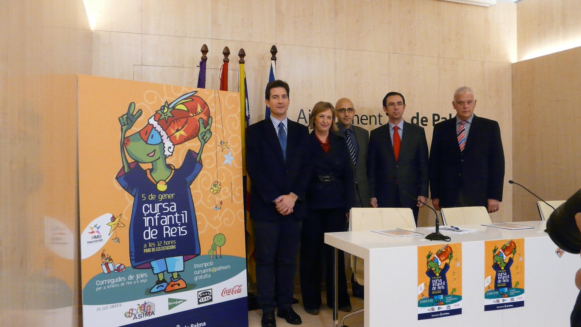 Cort presenta la Cursa Infantil de Reis 2012