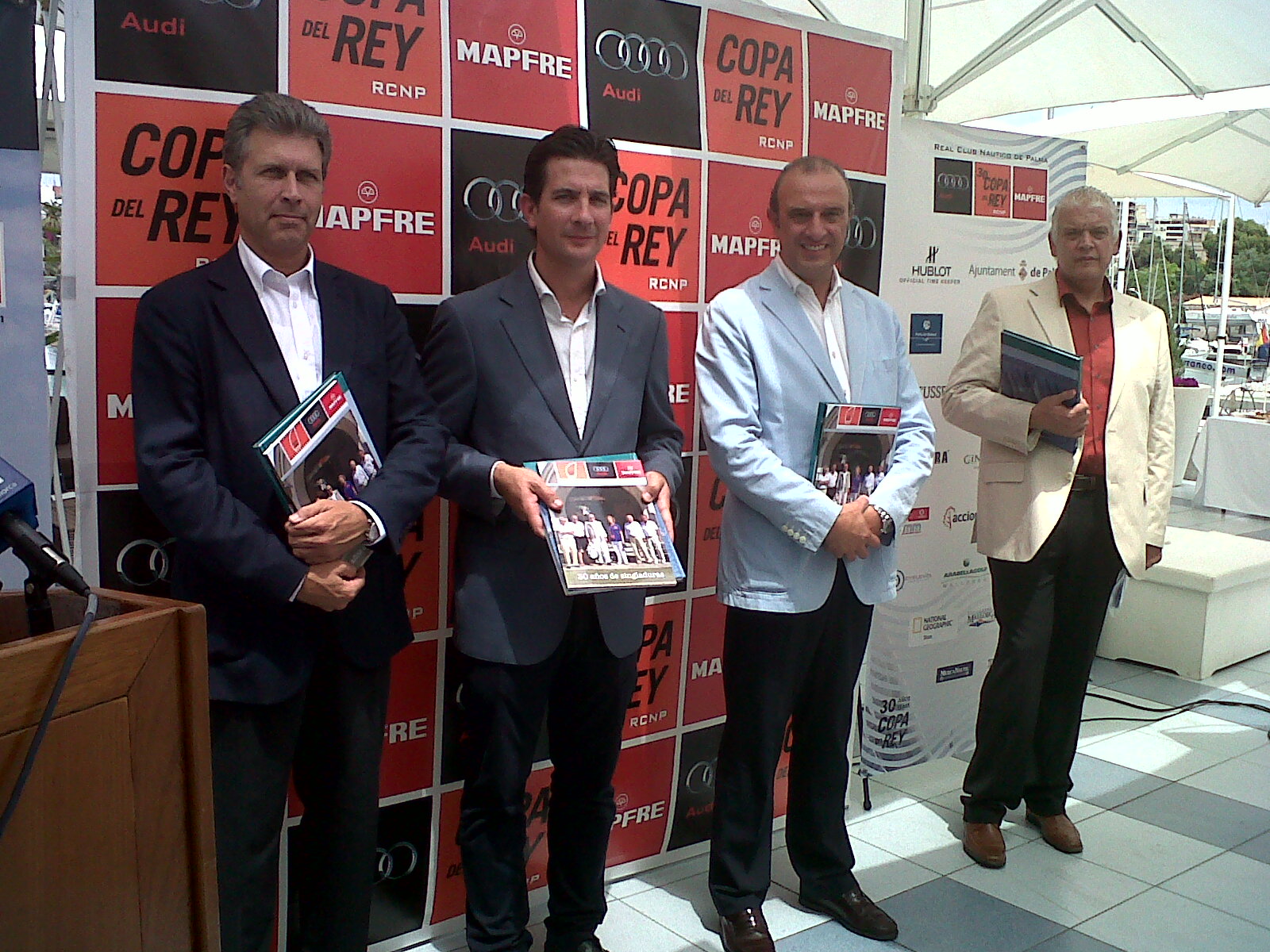 El teniente de alcalde de Cultura y Deportes asiste a la presentación de la 30ª edición de la Copa del Rey Audi Mapfre