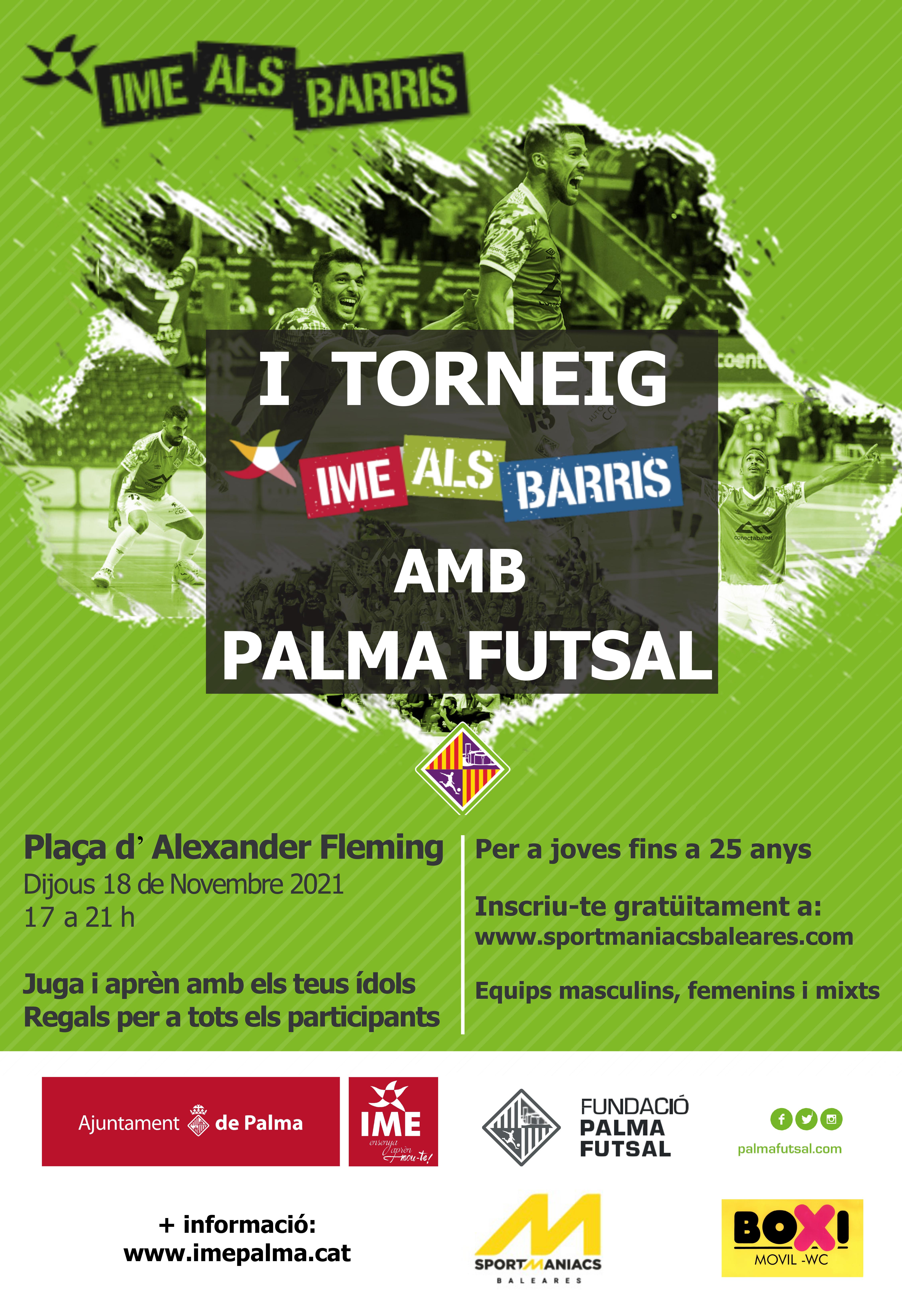 IME en los barrios con el Palma Futsal