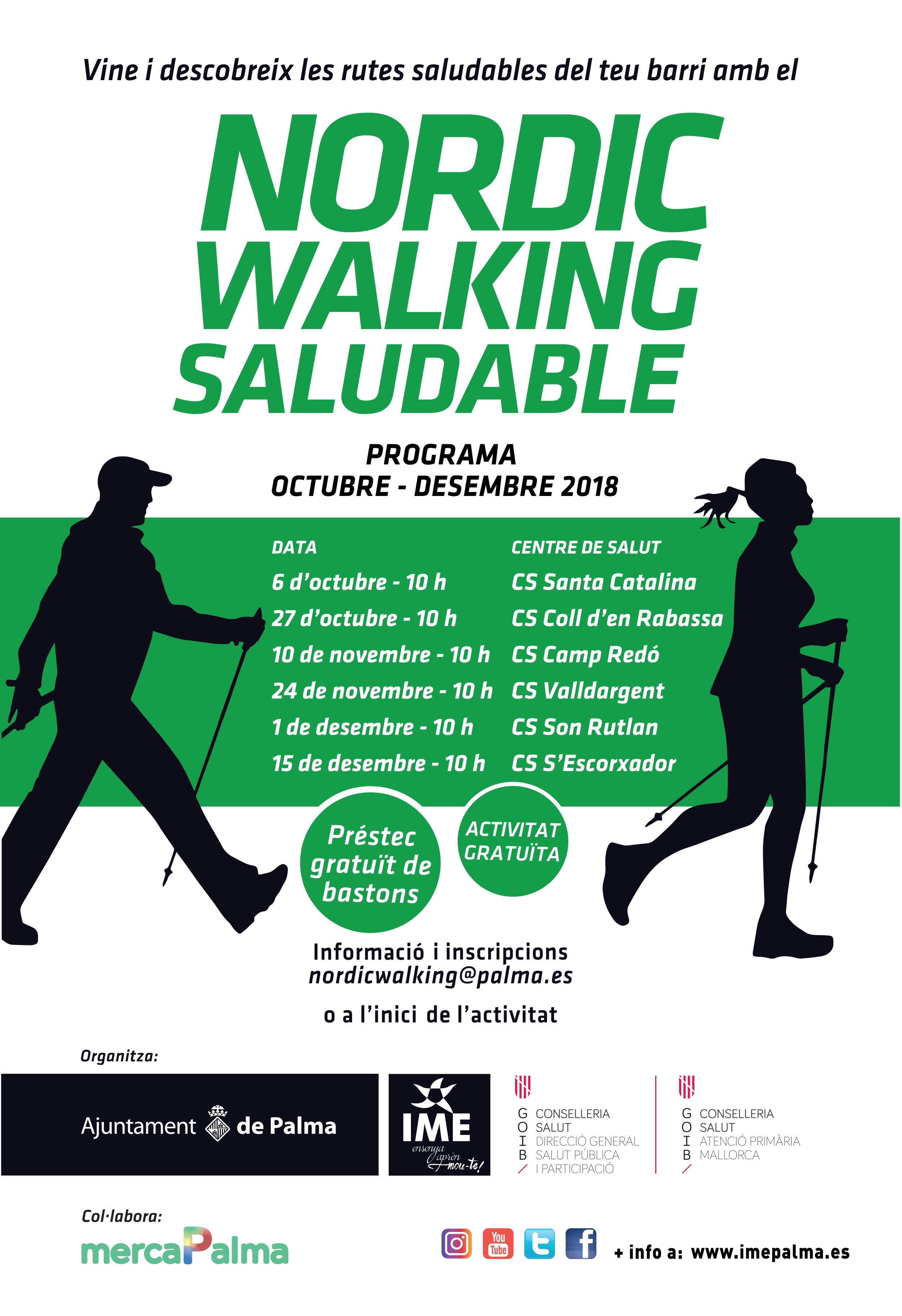 IME Nordic Walking Saludable (oct des 2018)