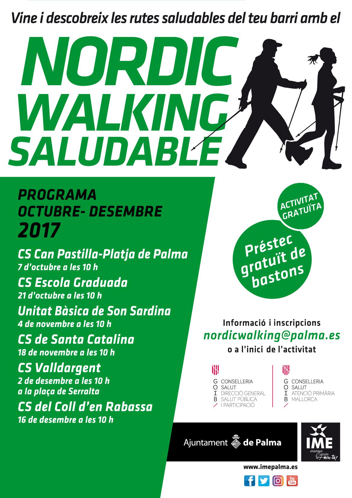 Nordic Walking Saludable (OCT-DES 2017)